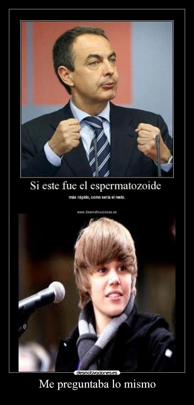 Me preguntaba lo mismo - 