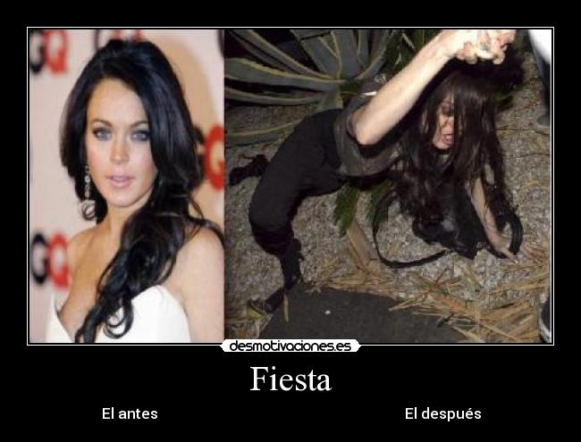 Fiesta - El antes El después