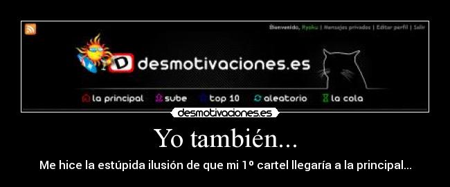 Yo también... - 