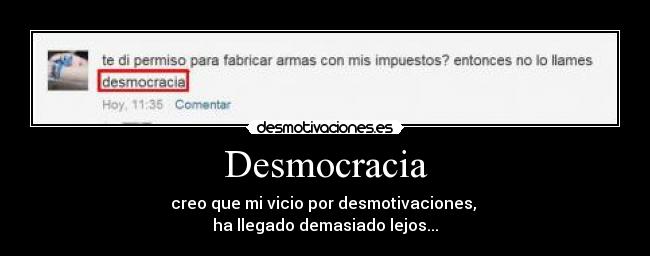 Desmocracia - 