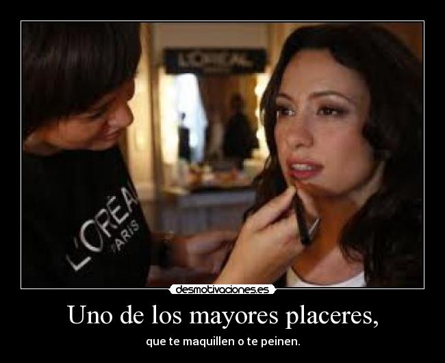 Uno de los mayores placeres, - 