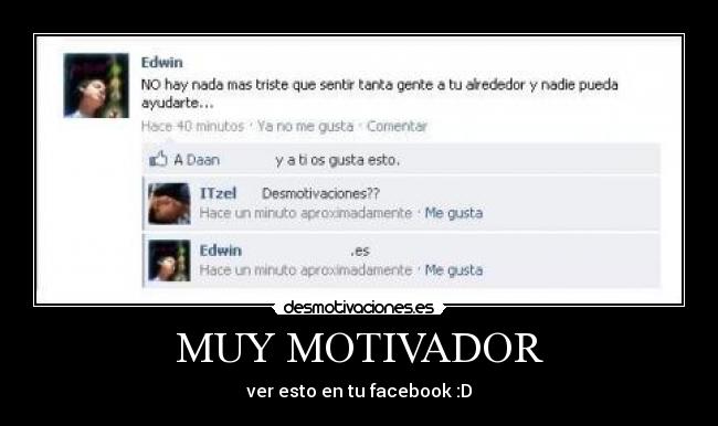 MUY MOTIVADOR - ver esto en tu facebook :D