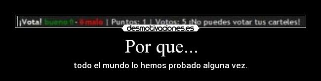 Por que... - 