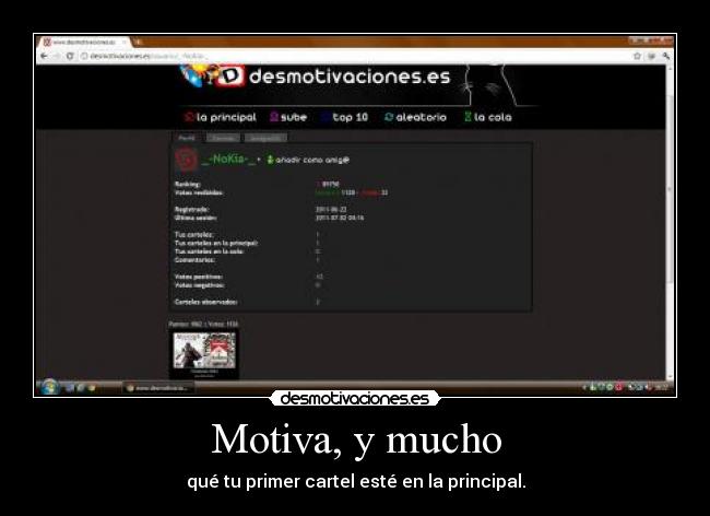 Motiva, y mucho -