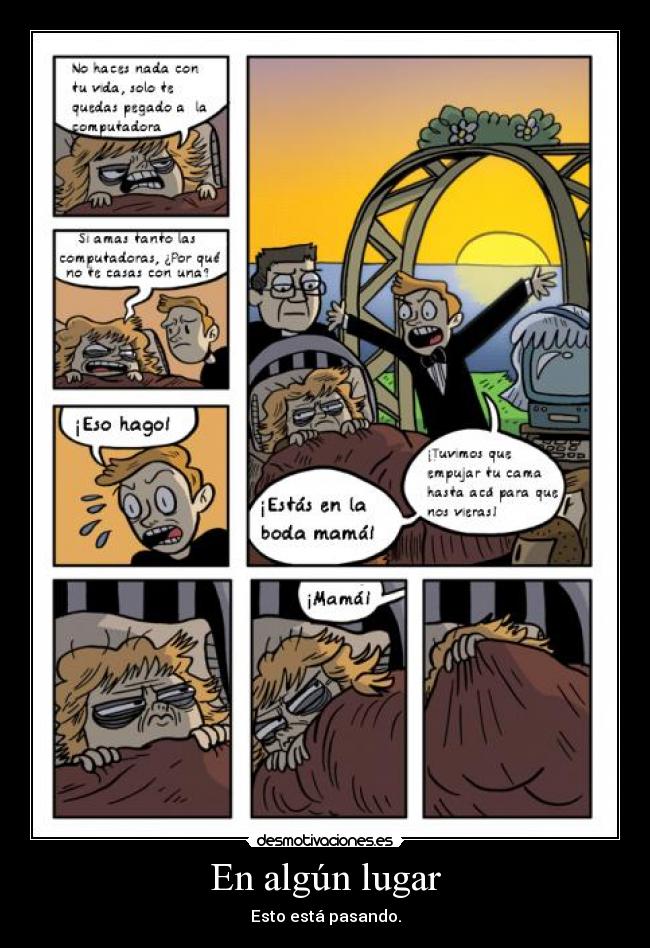 En algún lugar - Esto está pasando.