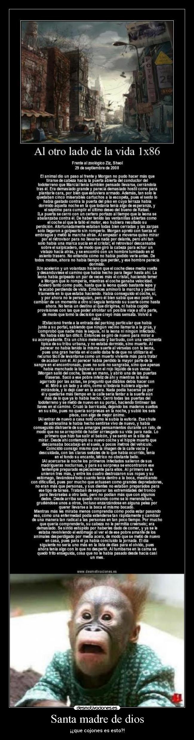 Santa madre de dios -