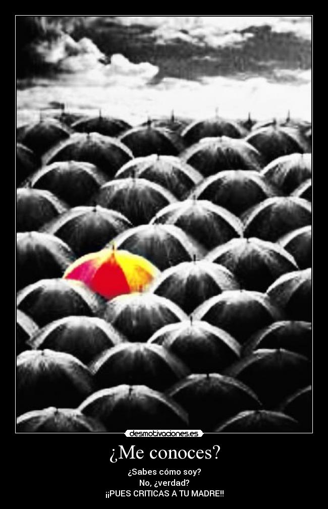¿Me conoces? - 
