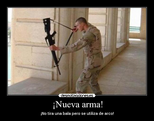 ¡Nueva arma! - 