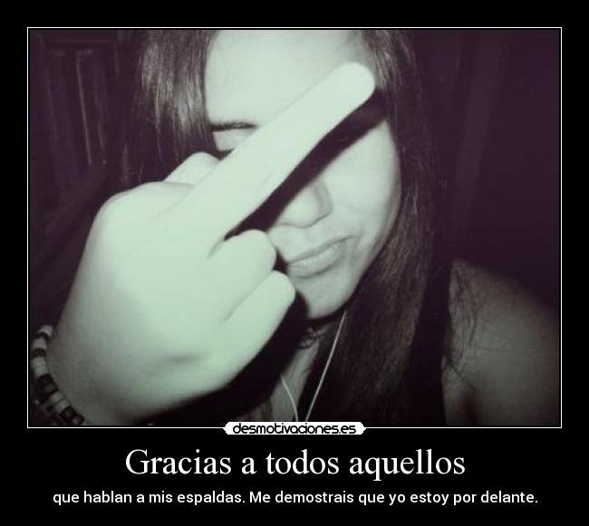 Gracias a todos aquellos - 