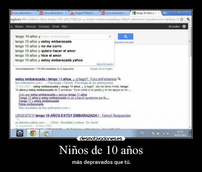 Niños de 10 años -