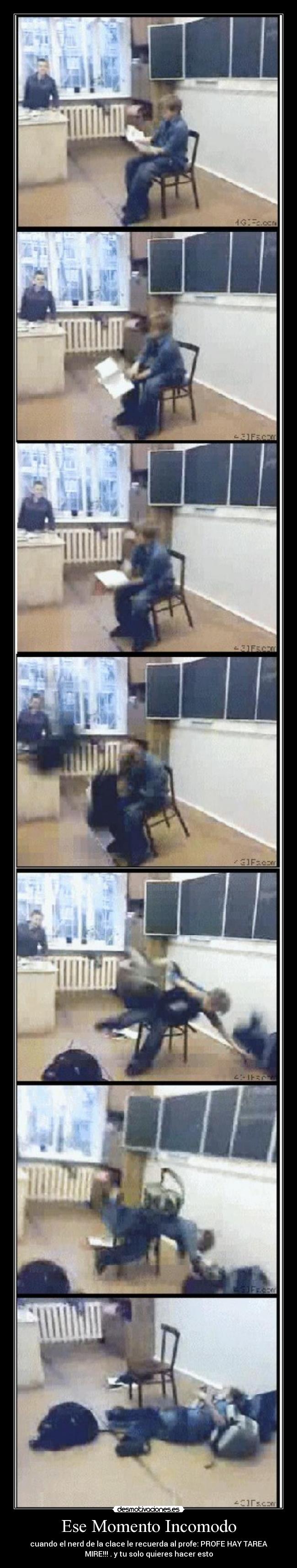 Ese Momento Incomodo - 