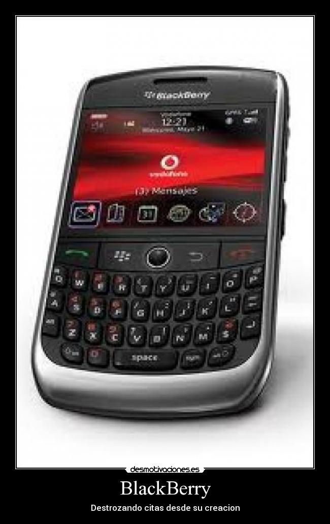 BlackBerry - Destrozando citas desde su creacion