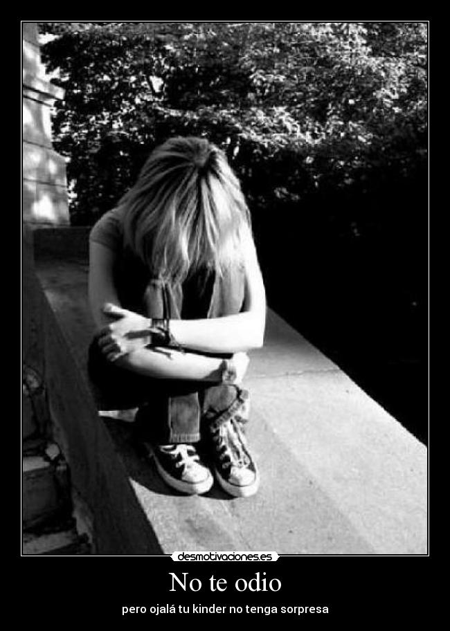 No te odio -