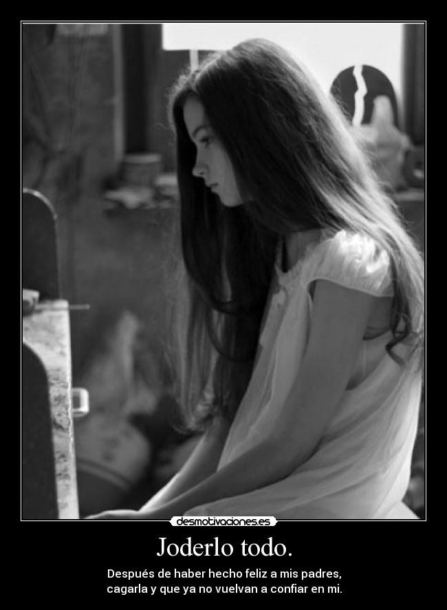 carteles joderlo todo desmotivaciones