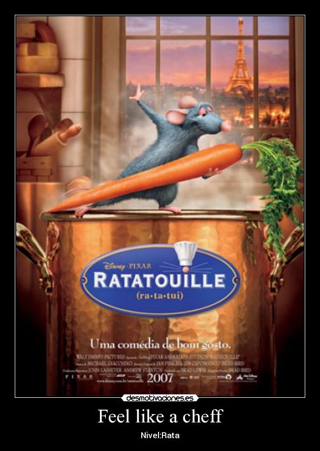 Feel like a cheff - Nivel:Rata