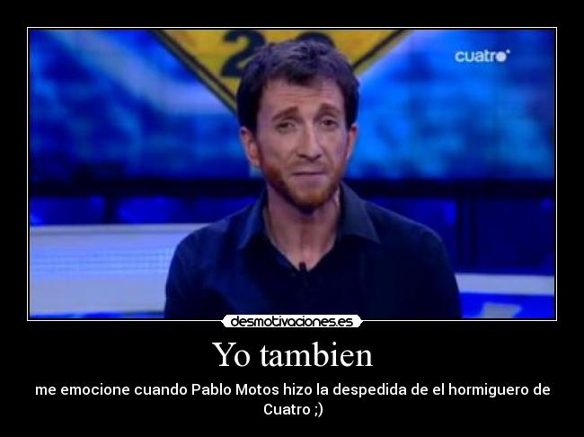 Yo tambien -