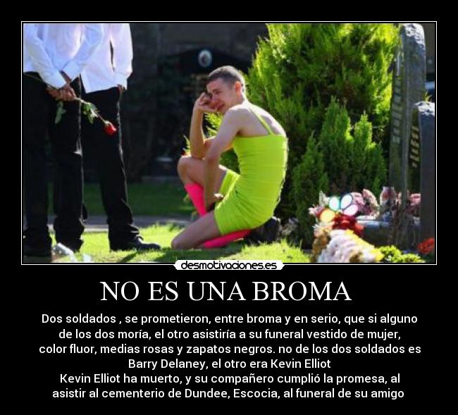 NO ES UNA BROMA  - 
