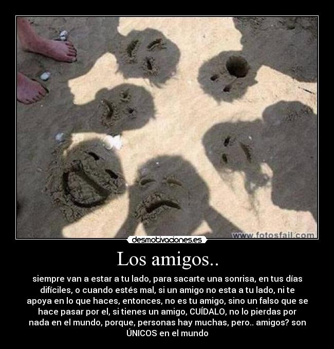 Los amigos.. - 