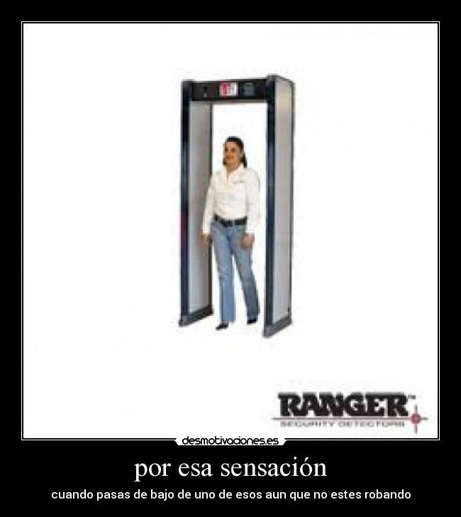 por esa sensación - 