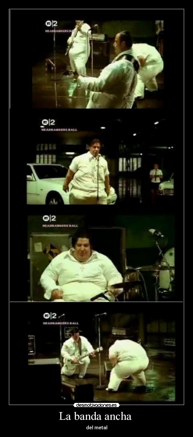 La banda ancha - del metal