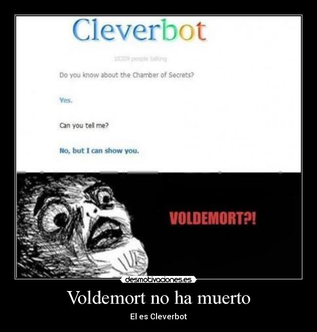 Voldemort no ha muerto -