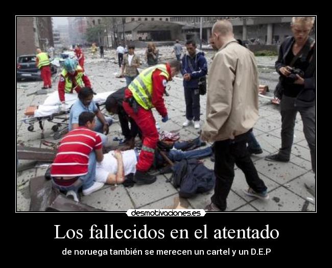 Los fallecidos en el atentado -