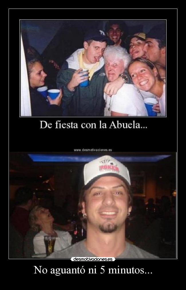 No aguantó ni 5 minutos... - 