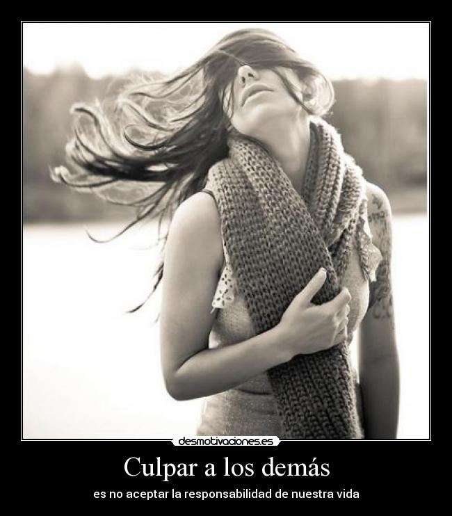 Culpar a los demás -