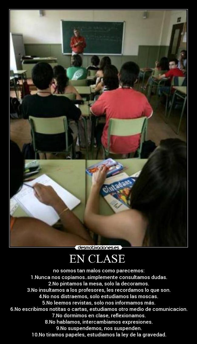 EN CLASE  - 
