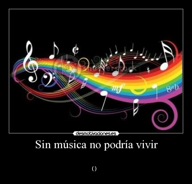 Sin música no podría vivir - 