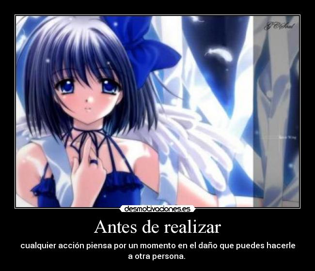 Antes de realizar - 