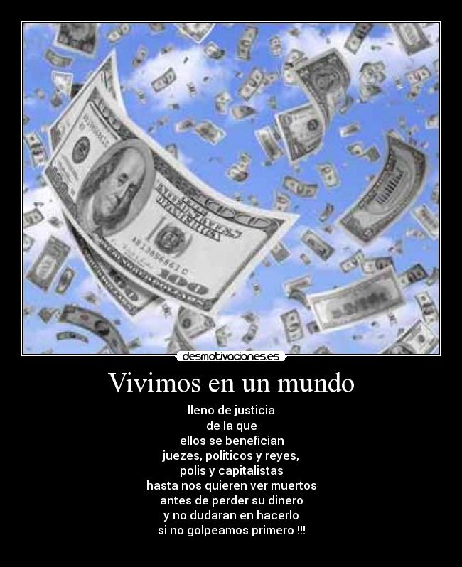 Vivimos en un mundo - 