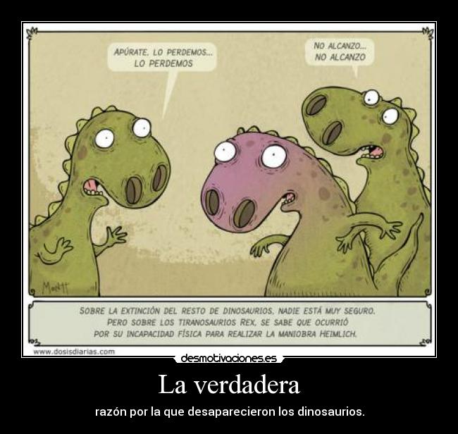 La verdadera - razón por la que desaparecieron los dinosaurios.