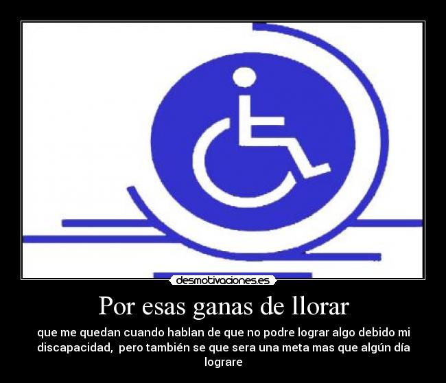 Por esas ganas de llorar -