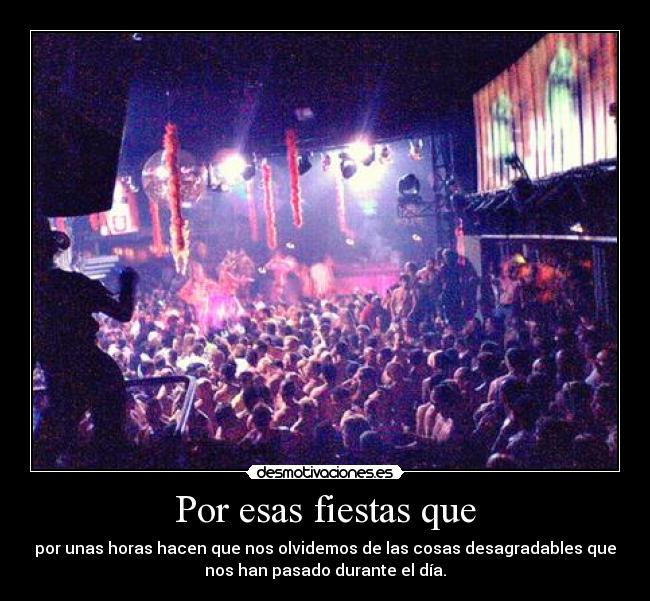 Por esas fiestas que - 
