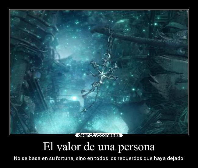 El valor de una persona - 