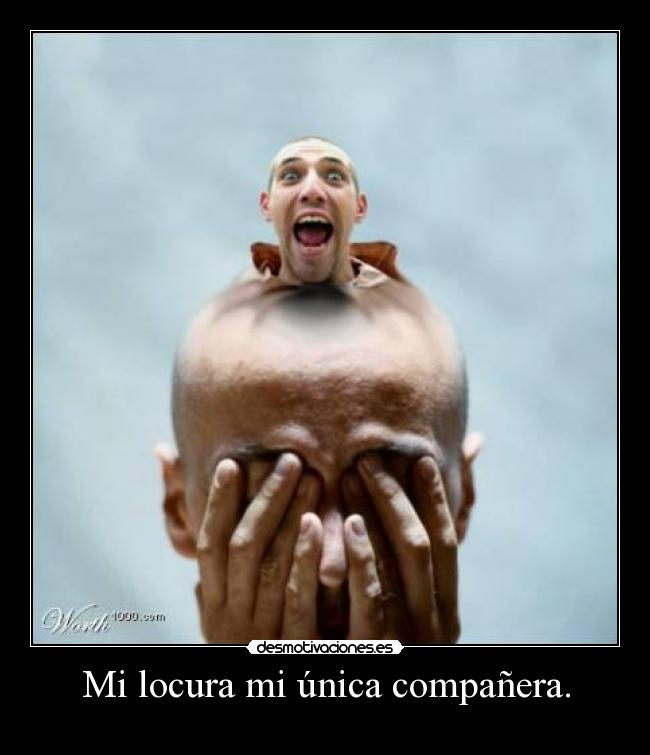 Mi locura mi única compañera. - 