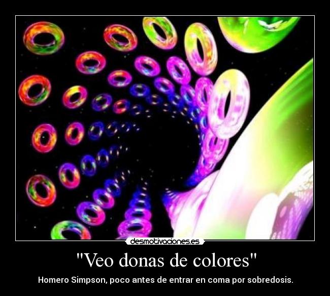 Veo donas de colores - 