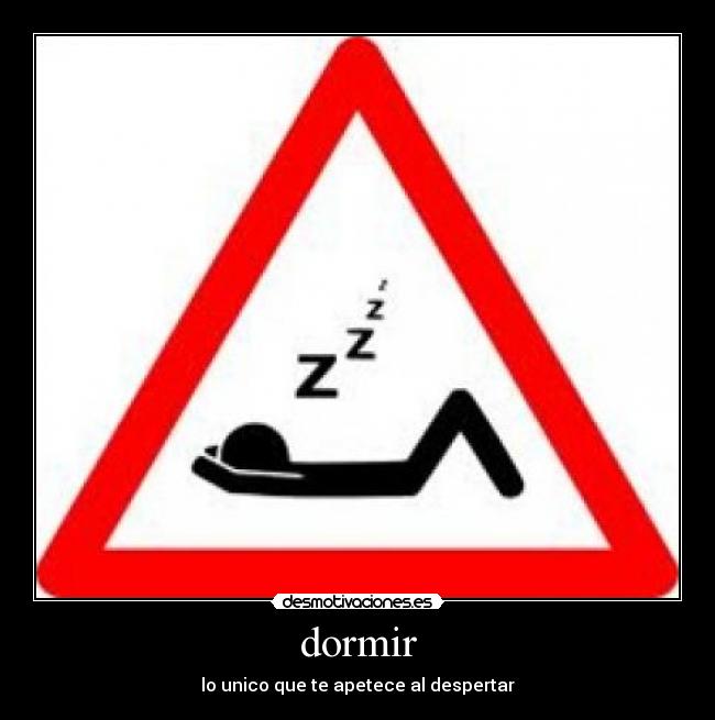 dormir - 