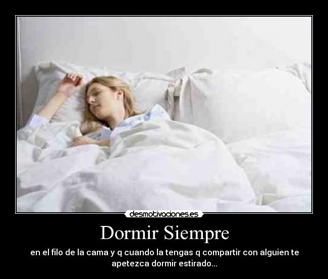 Dormir Siempre - 
