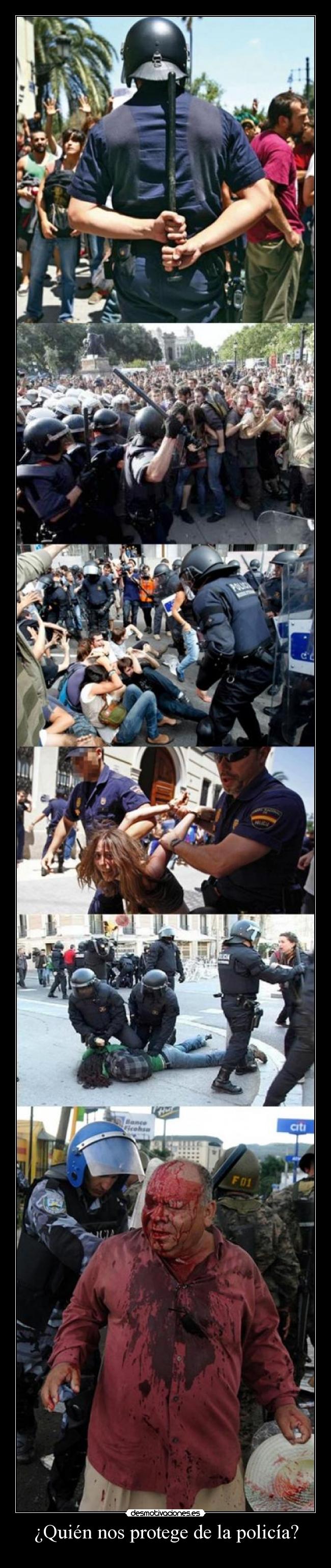 ¿Quién nos protege de la policía? -