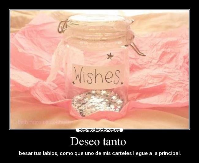 Deseo tanto  - 