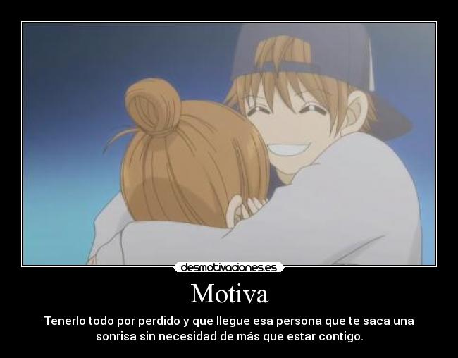 carteles motiva persona sonreir anime bokura ita erase una vez nosotros desmotivaciones
