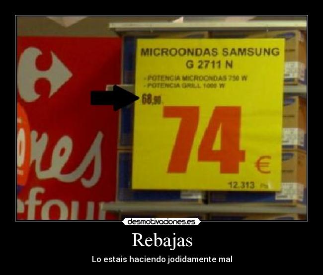 Rebajas -