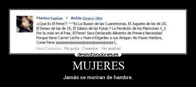 MUJERES - 