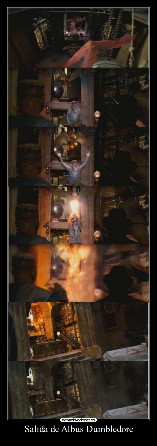 Salida de Albus Dumbledore -