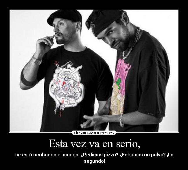 Esta vez va en serio, - 