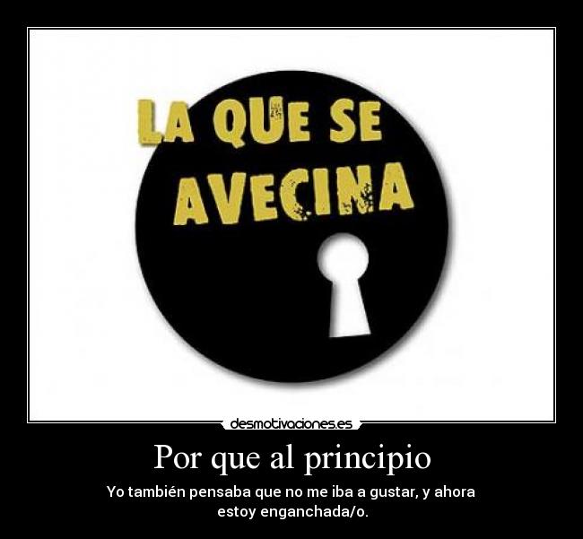 Por que al principio - 