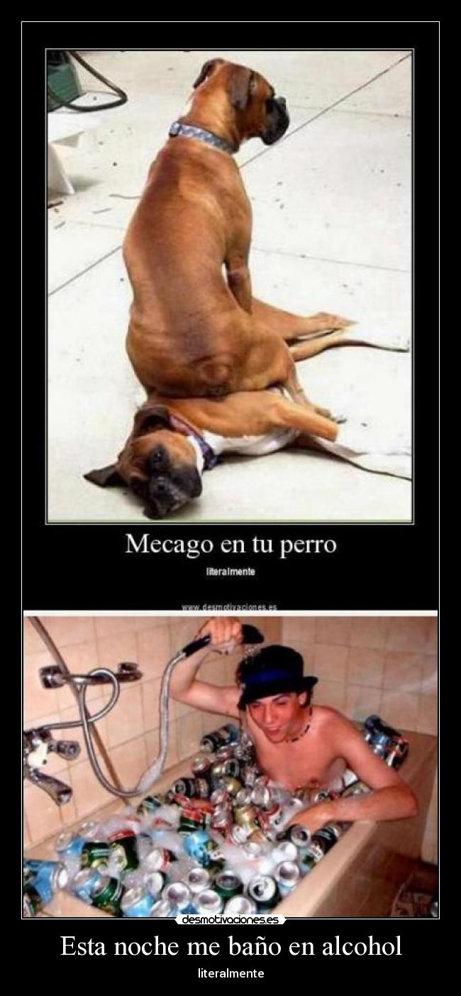 Esta noche me baño en alcohol - 