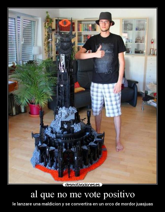 al que no me vote positivo -